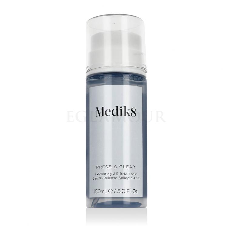 Medik8 Press &amp; Clear Exfoliating 2% BHA Tonic Wody i spreje do twarzy 150 ml