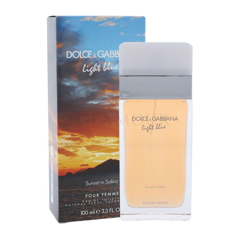 Dolce&amp;Gabbana Light Blue Sunset in Salina Woda toaletowa dla kobiet 100 ml