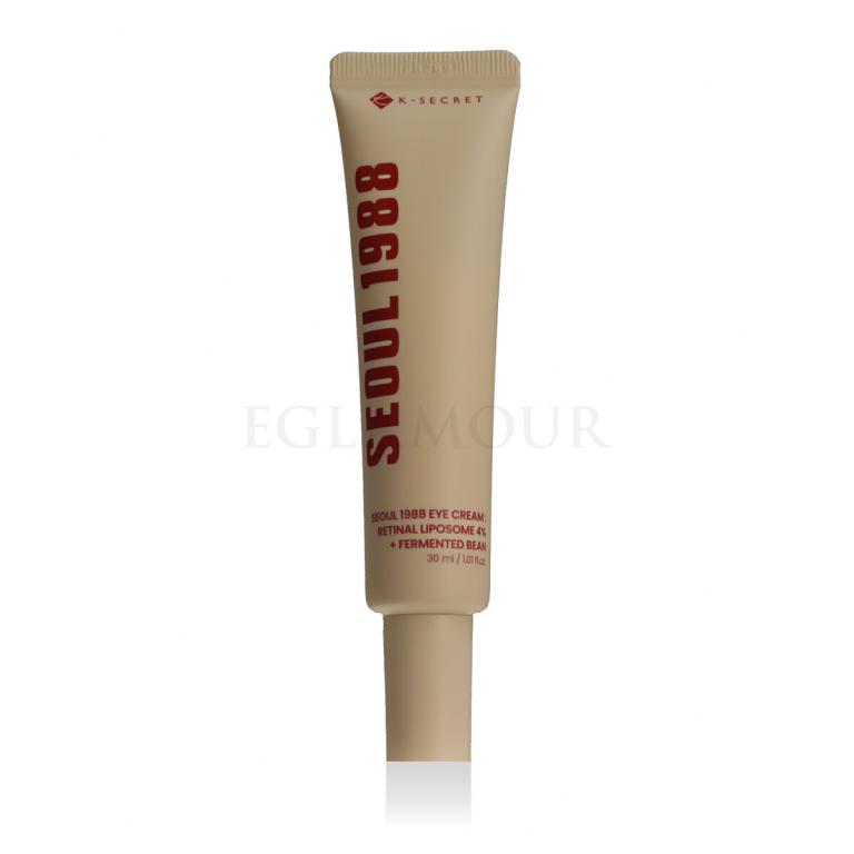 K-Secret Seoul 1988 Retinal Lipsome 4% + Fermented Bean Eye Cream Krem pod oczy 30 ml