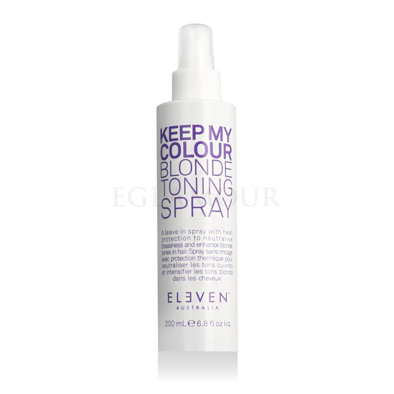 Eleven Keep My Colour Blonde Toning Spray Pielęgnacja bez spłukiwania 200 ml