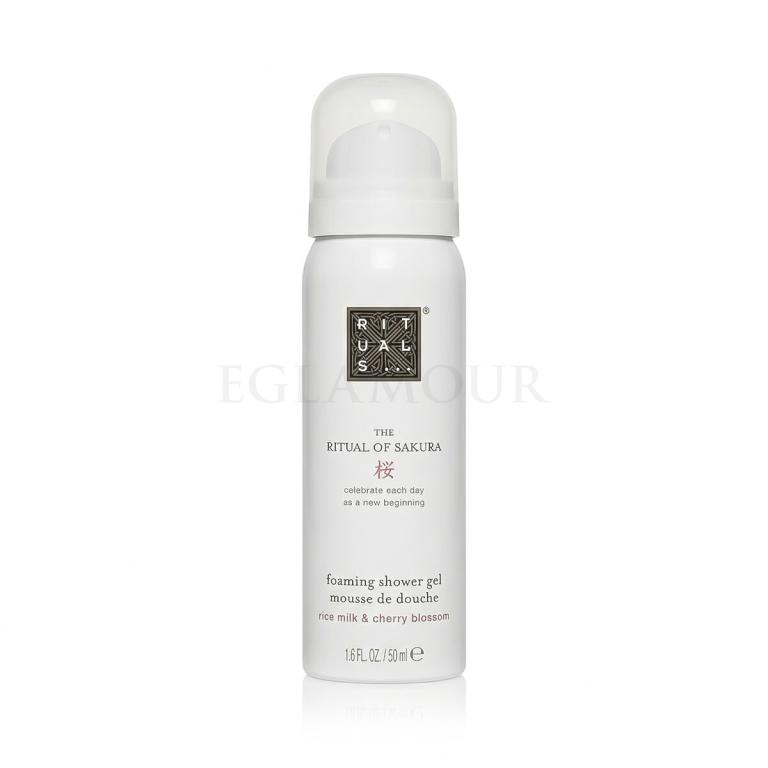 Rituals The Ritual Of Sakura Foaming Shower Gel Pianka pod prysznic dla kobiet 50 ml