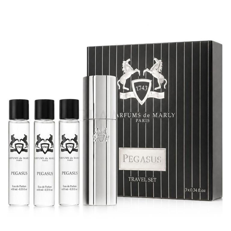 Parfums de Marly Pegasus Zestaw EDP 3 x 10 ml + etui na perfumy