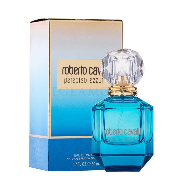 Roberto Cavalli Paradiso Azzurro Woda perfumowana dla kobiet 50 ml Uszkodzone pudełko
