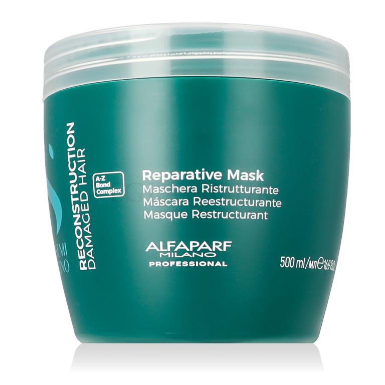 ALFAPARF MILANO Semi Di Lino Reconstruction Reparative Mask Maska do włosów dla kobiet 500 ml
