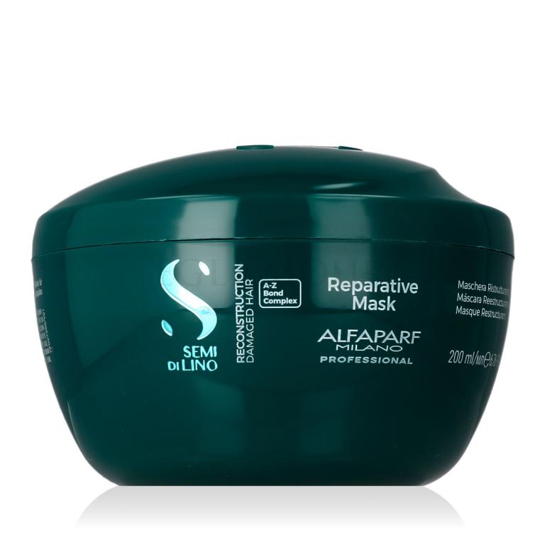 ALFAPARF MILANO Semi Di Lino Reconstruction Reparative Mask Maska do włosów dla kobiet 200 ml