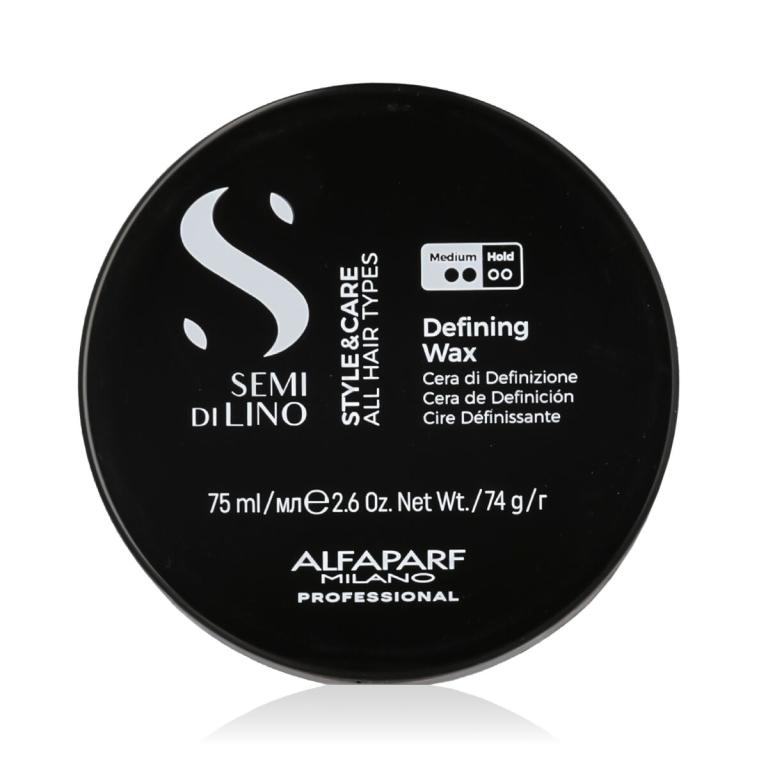 ALFAPARF MILANO Semi Di Lino Style &amp; Care Defining Wax Wosk do włosów dla kobiet 75 ml