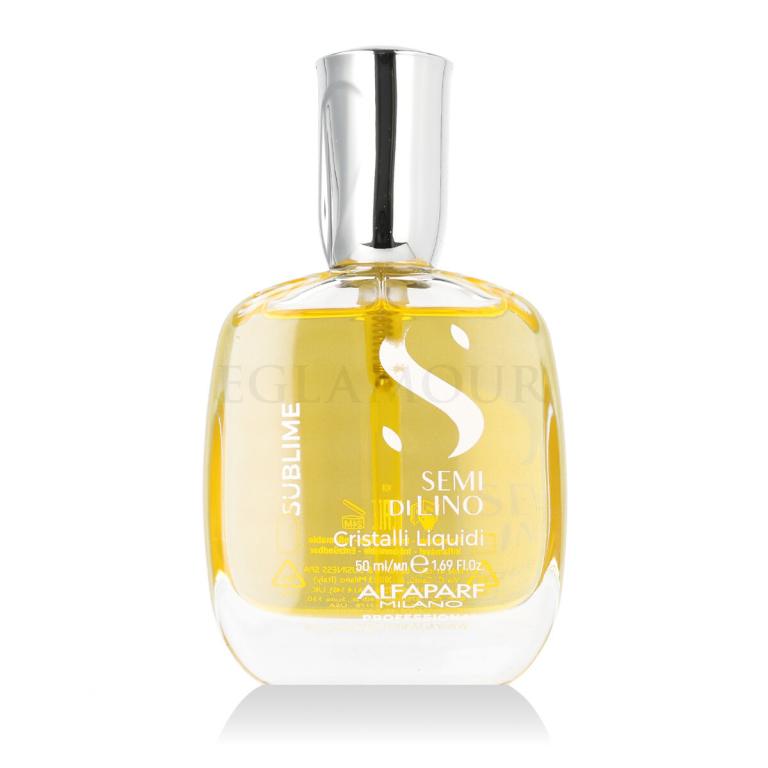 ALFAPARF MILANO Semi Di Lino Sublime Cristalli Liquidi Serum do włosów dla kobiet 50 ml