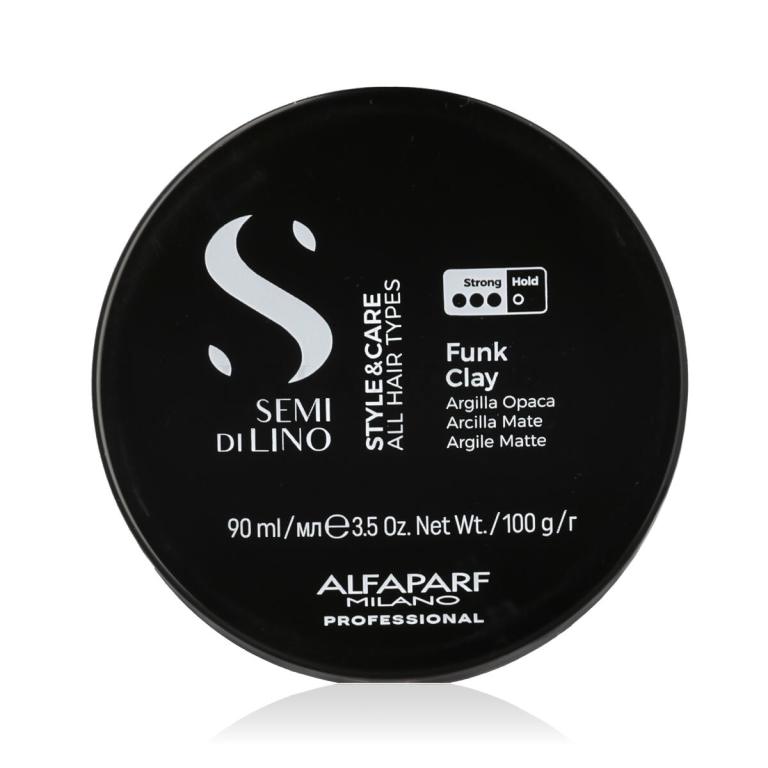 ALFAPARF MILANO Semi Di Lino Style &amp; Care Funk Clay Stylizacja włosów dla kobiet 90 ml