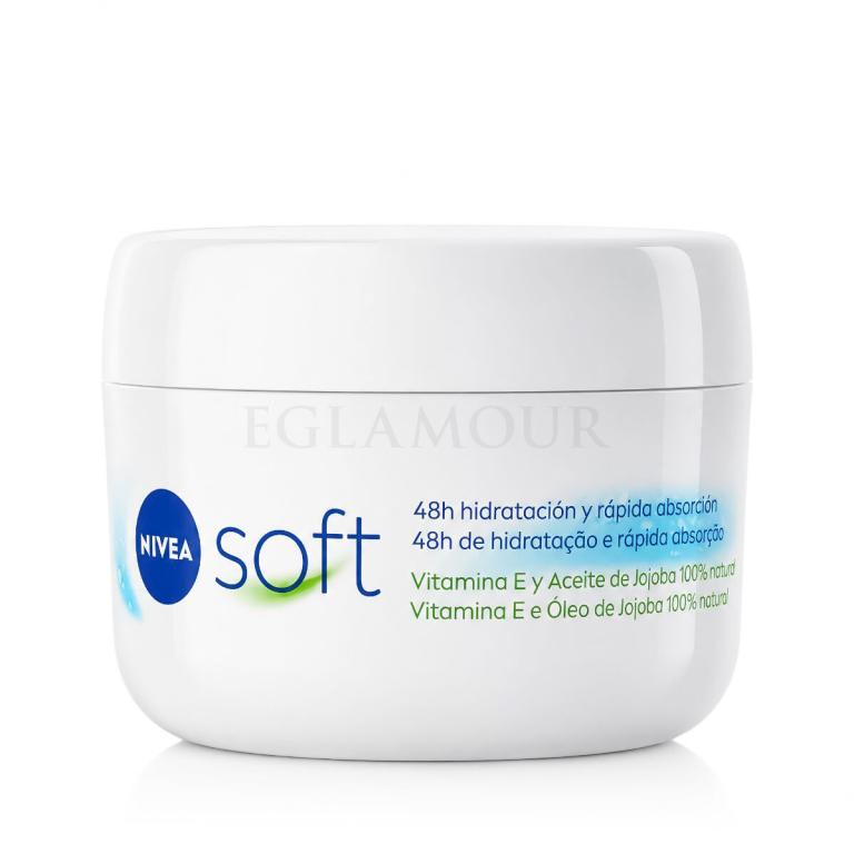 Nivea Soft 48H Hydrating Cream Krem do twarzy na dzień dla kobiet 375 ml