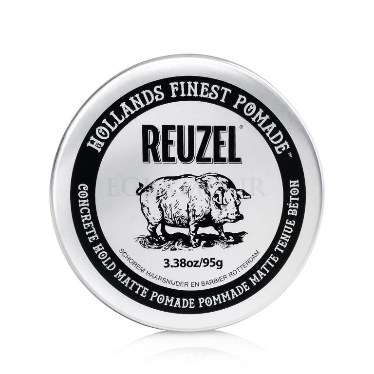 Reuzel Hollands Finest Pomade Concrete Hold Matte Krem do włosów dla mężczyzn 95 g