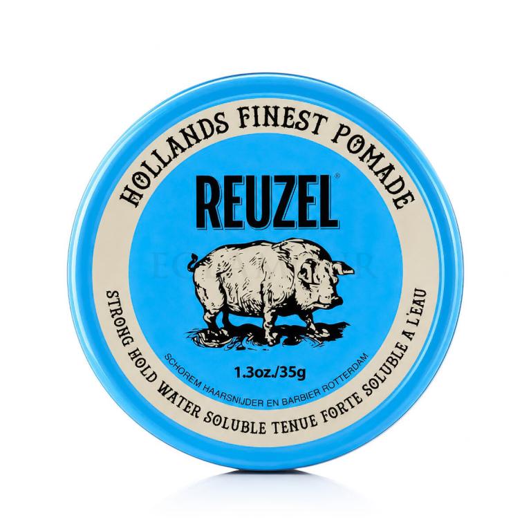Reuzel Hollands Finest Pomade Strong Hold Water Soluble Żel do włosów dla mężczyzn 35 g