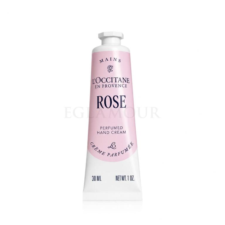 L'Occitane Rose Perfumed Hand Cream Krem do rąk dla kobiet 30 ml