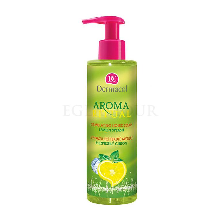 Dermacol Aroma Ritual Lemon Splash Mydło w płynie dla kobiet 250 ml