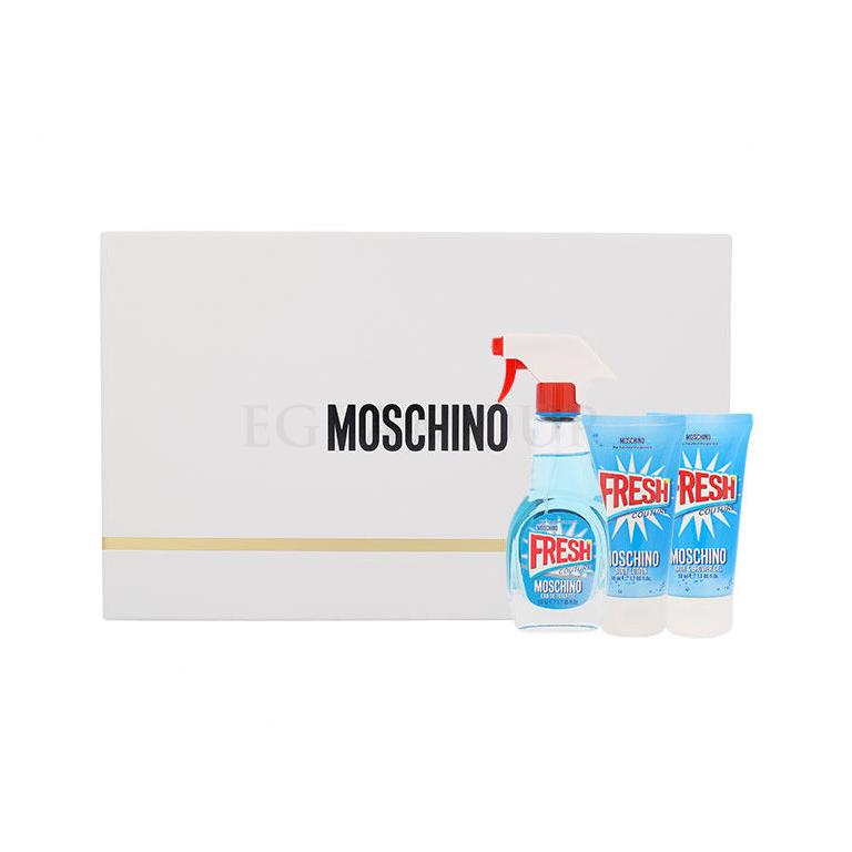 Moschino Fresh Couture Zestaw Edt 50ml + Balsam 50ml + Żel pod prysznic 50ml