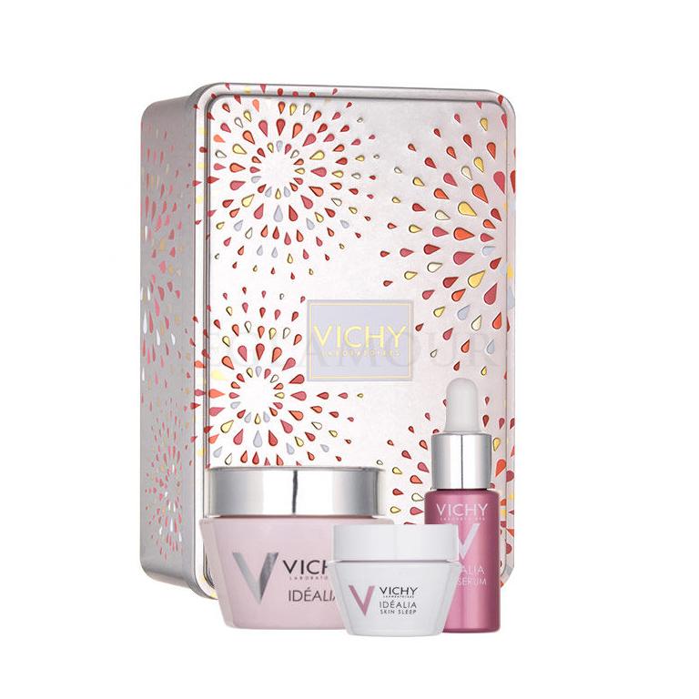 Vichy Idéalia Smoothing Cream Zestaw Daily Skin Care 50ml + Night Skin Care 15ml + Skin Serum 7ml