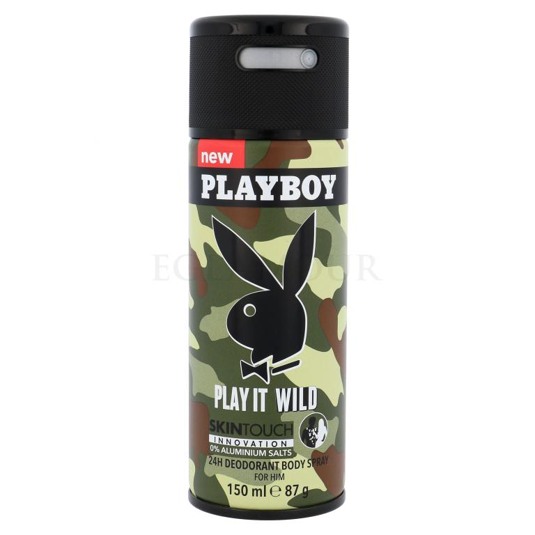 Playboy Play It Wild Dezodorant dla mężczyzn 150 ml