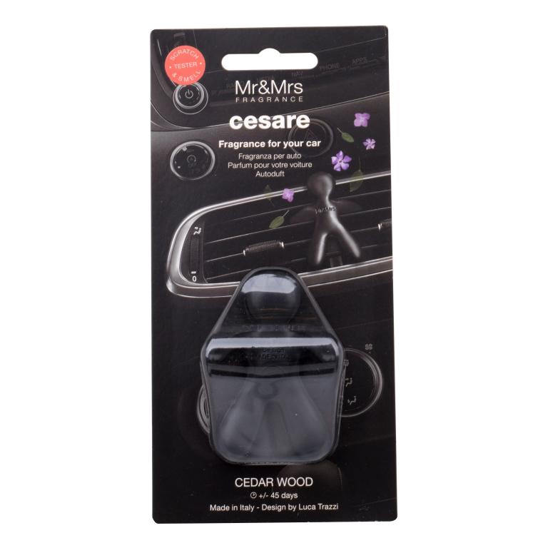 Mr&amp;Mrs Fragrance Cesare Cedar Wood Zapach samochodowy 1 szt