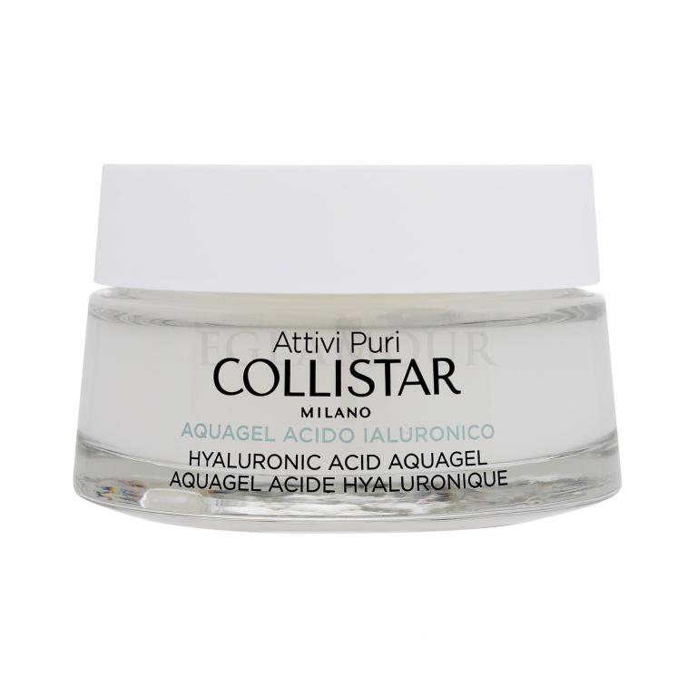 Collistar Pure Actives Hyaluronic Acid Aquagel Krem do twarzy na dzień dla kobiet 50 ml