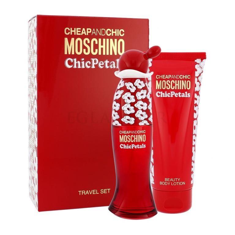 Moschino Cheap And Chic Chic Petals Zestaw Edt 50 ml + Balsam do ciała 100 ml