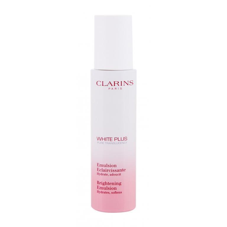 Clarins White Plus Brightening Hydrating Emulsion Krem do twarzy na dzień dla kobiet 75 ml