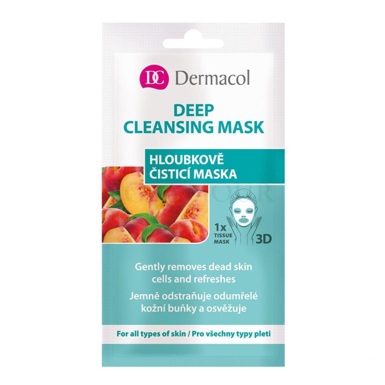 Dermacol Deep Cleansing Mask Maseczka do twarzy dla kobiet 15 ml