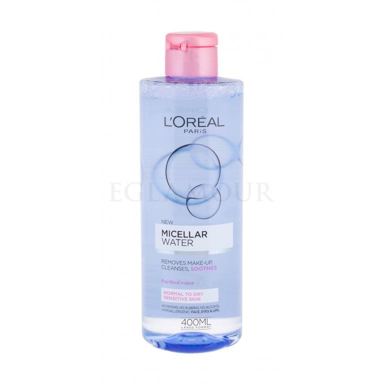 L&#039;Oréal Paris Micellar Water Płyn micelarny dla kobiet 400 ml