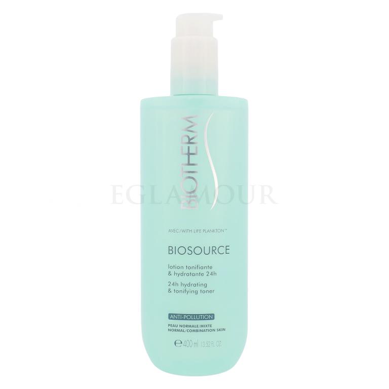 Biotherm Biosource 24h Hydrating &amp; Tonifying Toner Toniki dla kobiet 400 ml