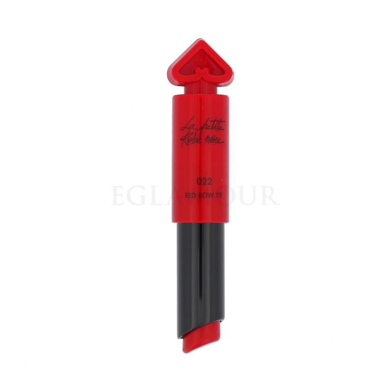 Guerlain La Petite Robe Noire Pomadka dla kobiet 2,8 g Odcień 022 Red Bow Tie tester