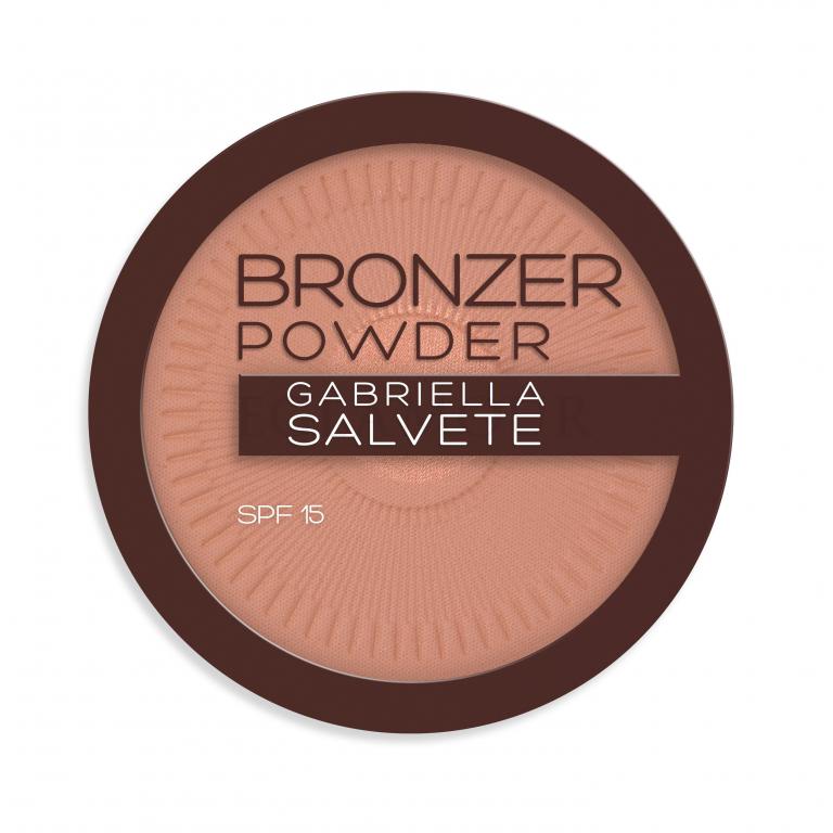 Gabriella Salvete Bronzer Powder SPF15 Puder dla kobiet 8 g Odcień 01