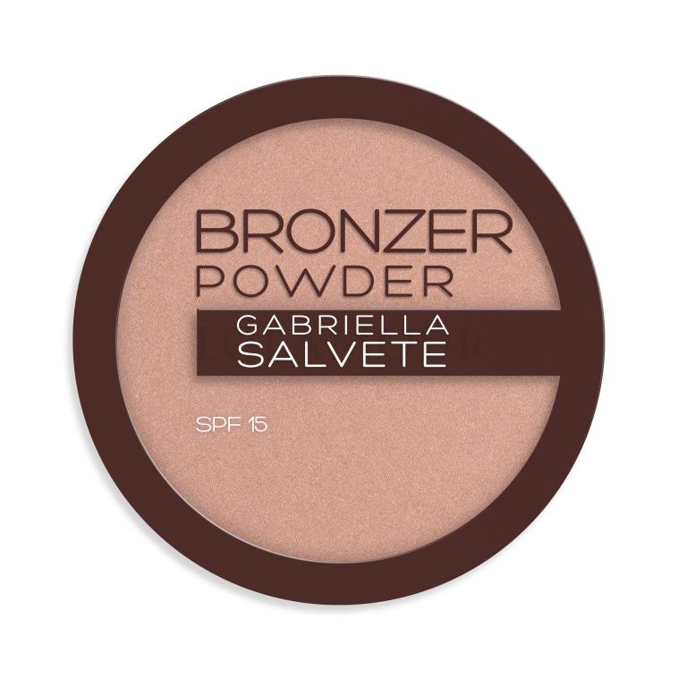 Gabriella Salvete Bronzer Powder SPF15 Puder dla kobiet 8 g Odcień 03