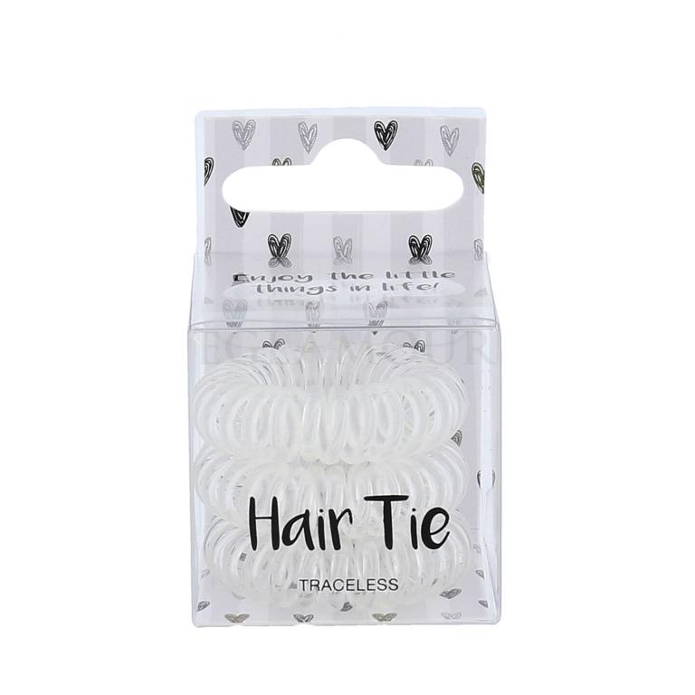 2K Hair Tie Gumka do włosów dla kobiet 3 szt Odcień Clear