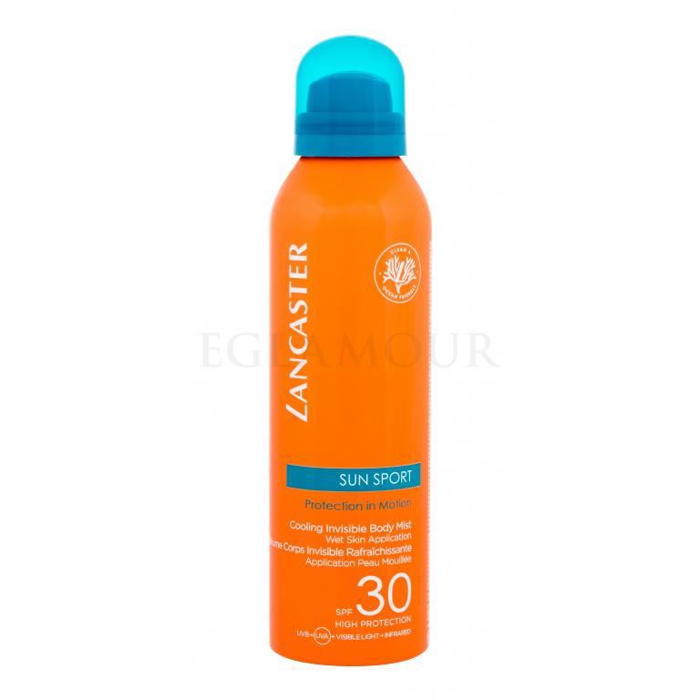 Lancaster Sun Sport Cooling Invisible Mist SPF30 Preparat do opalania ciała 200 ml