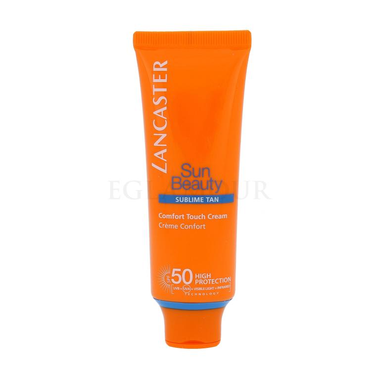 Lancaster Sun Beauty Comfort Touch Cream SPF50 Preparat do opalania twarzy 50 ml