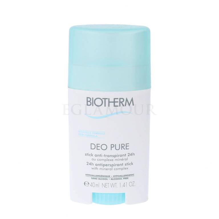 Biotherm Deo Pure 24h Antyperspirant dla kobiet 40 ml