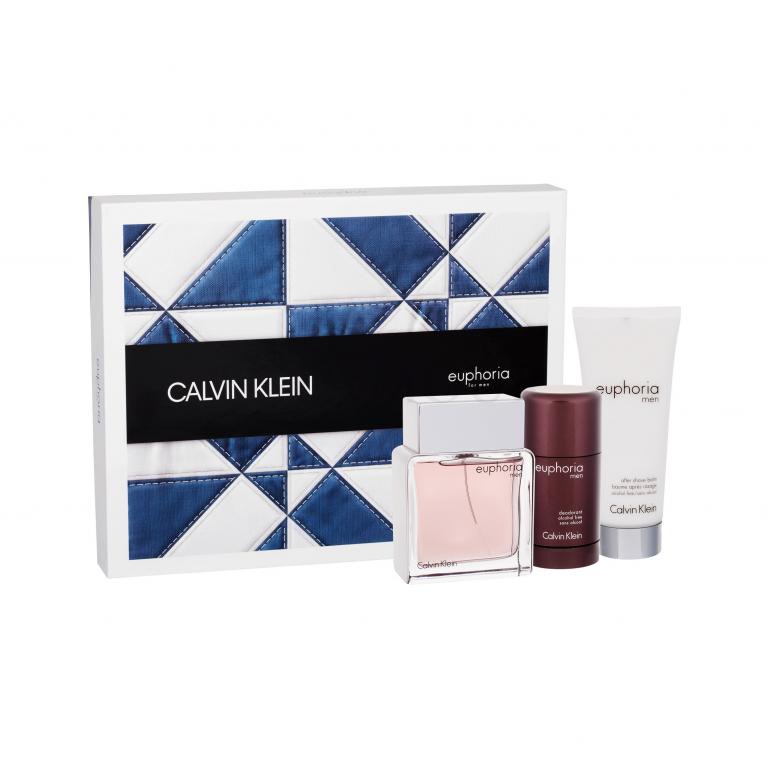 Calvin Klein Euphoria Zestaw Edt 100ml + 100ml After shave balm + 75ml