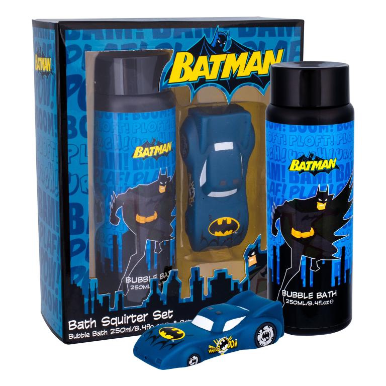 DC Comics Batman Zestaw Pianka do kąpieli 250 ml + Pistolet na wodę 1 szt