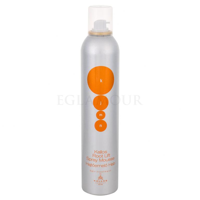 Kallos Cosmetics KJMN Root Lift Spray Mousse Pianka do włosów dla kobiet 300 ml