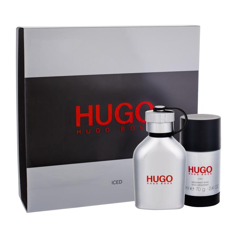 HUGO BOSS Hugo Iced Zestaw Edt 75 ml + Deostick 75ml