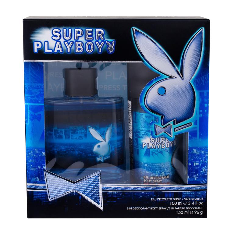 Playboy Super Playboy For Him Zestaw Edt 100 ml + Dezodorant 150 ml