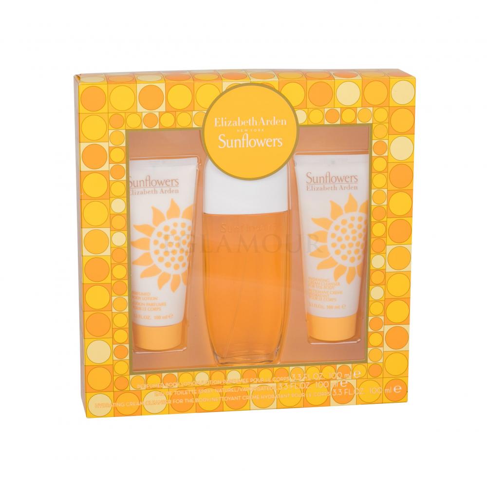 Elizabeth Arden Sunflowers Zestaw Edt 100 ml + 100 ml Body lotion + 100