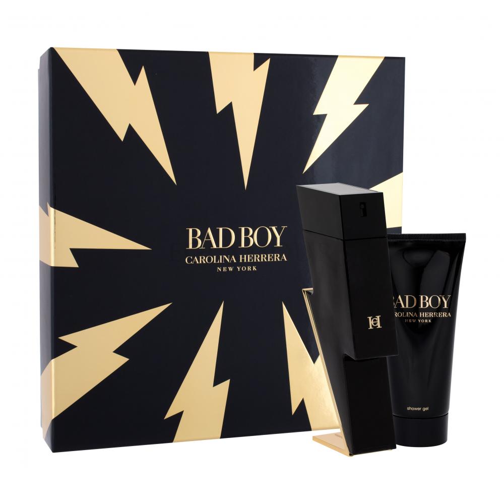 Carolina Herrera Bad Boy SET1 Zestaw Edt 100 ml + Żel pod prysznic 100