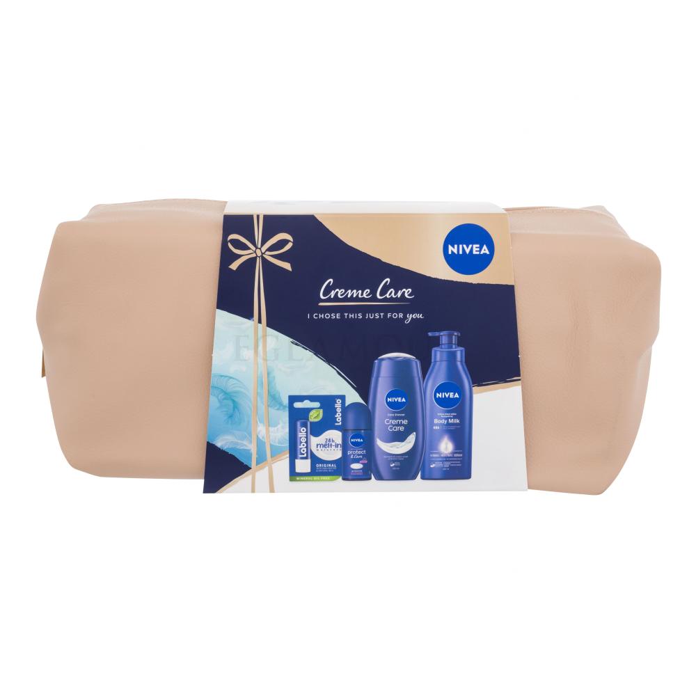 Nivea Creme Care Zestaw Mleczko do ciała 400 ml + Krem pod prysznic