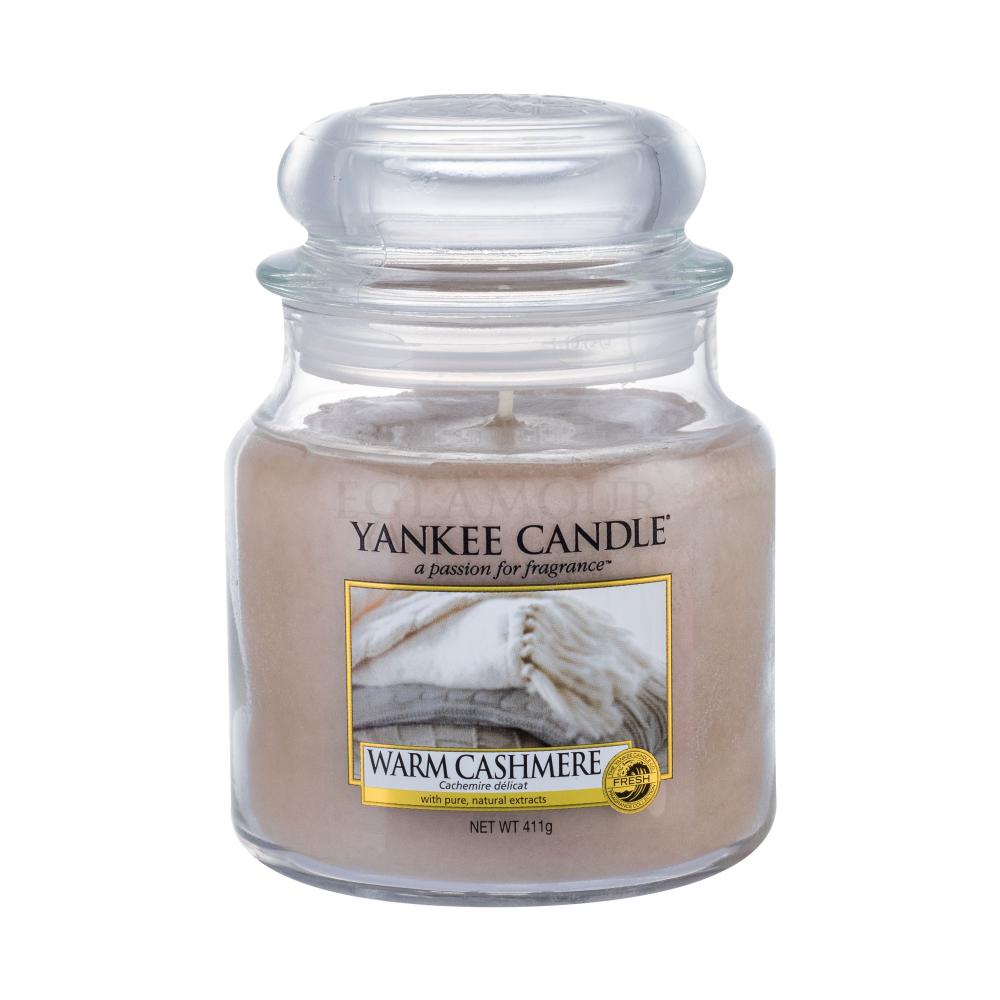 Yankee Candle Warm Cashmere Świeczka zapachowa 411 g Perfumeria