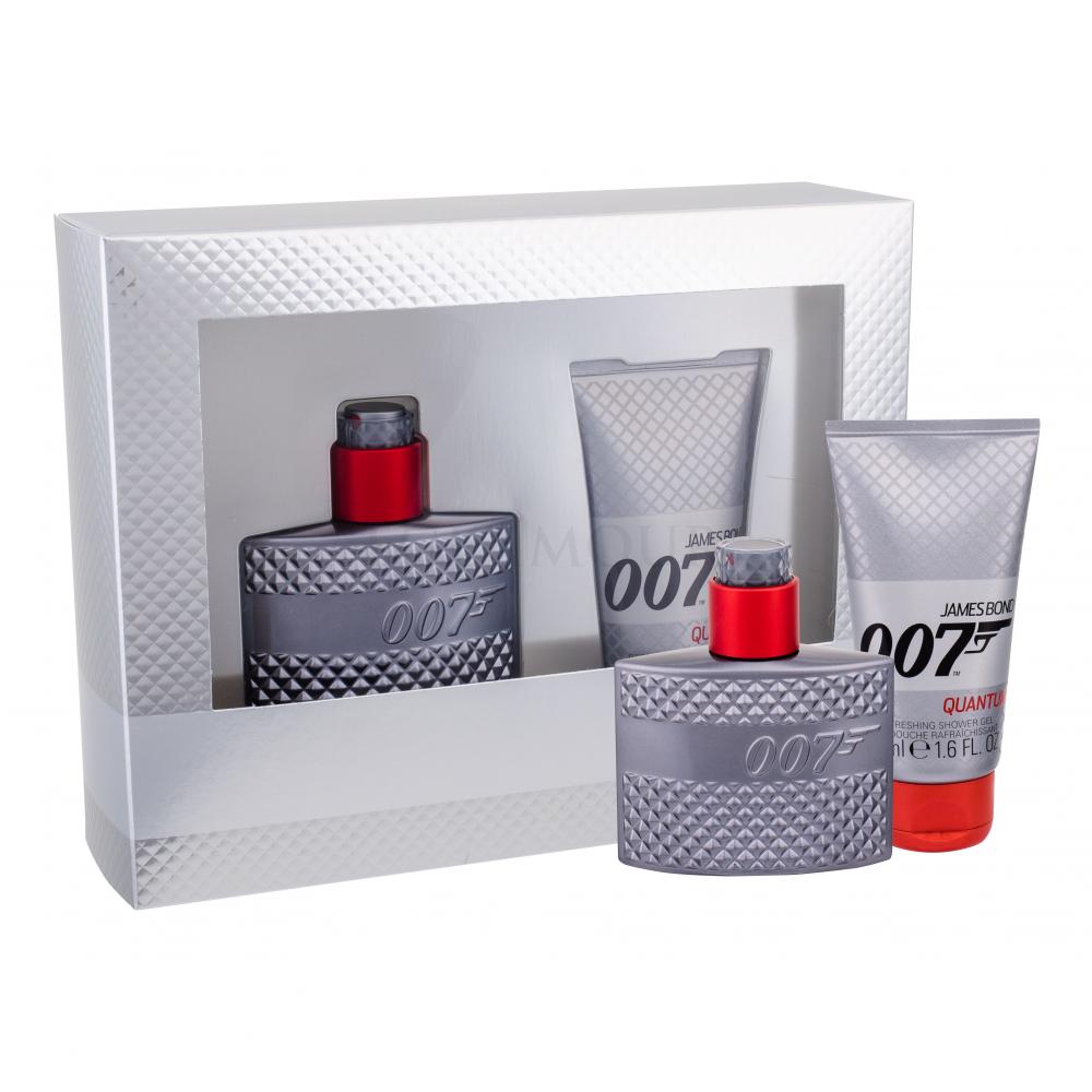 James Bond 007 Quantum Zestaw dla mężczyzn Edt 30ml + 50ml Shower gel