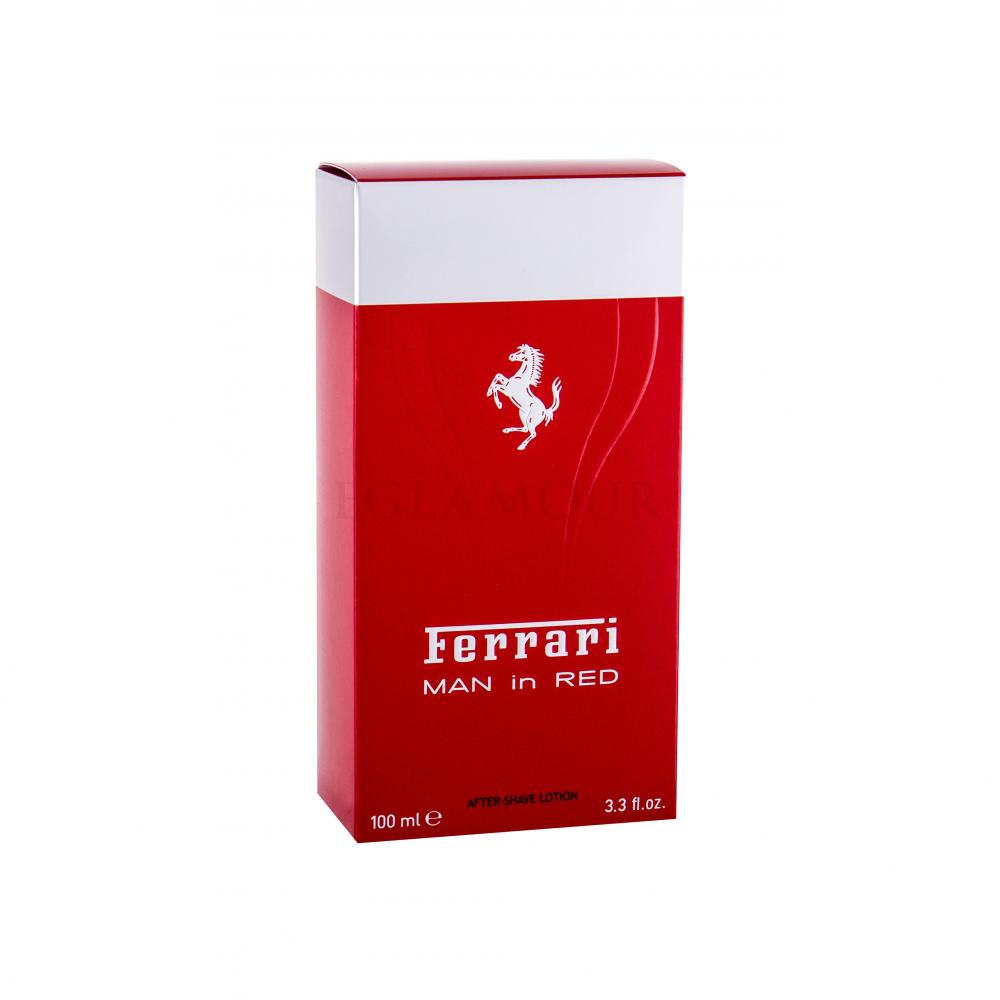Ferrari man in red