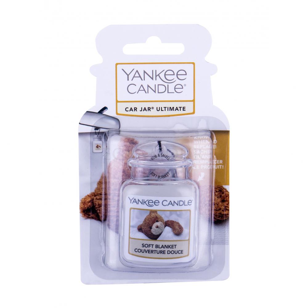 Yankee Candle Soft Blanket Car Jar Zapachy samochodowe Perfumeria