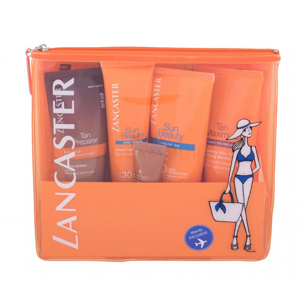 Lancaster Sun Beauty Travel Exclusive Zestaw Mleczko do opalania SPF 30