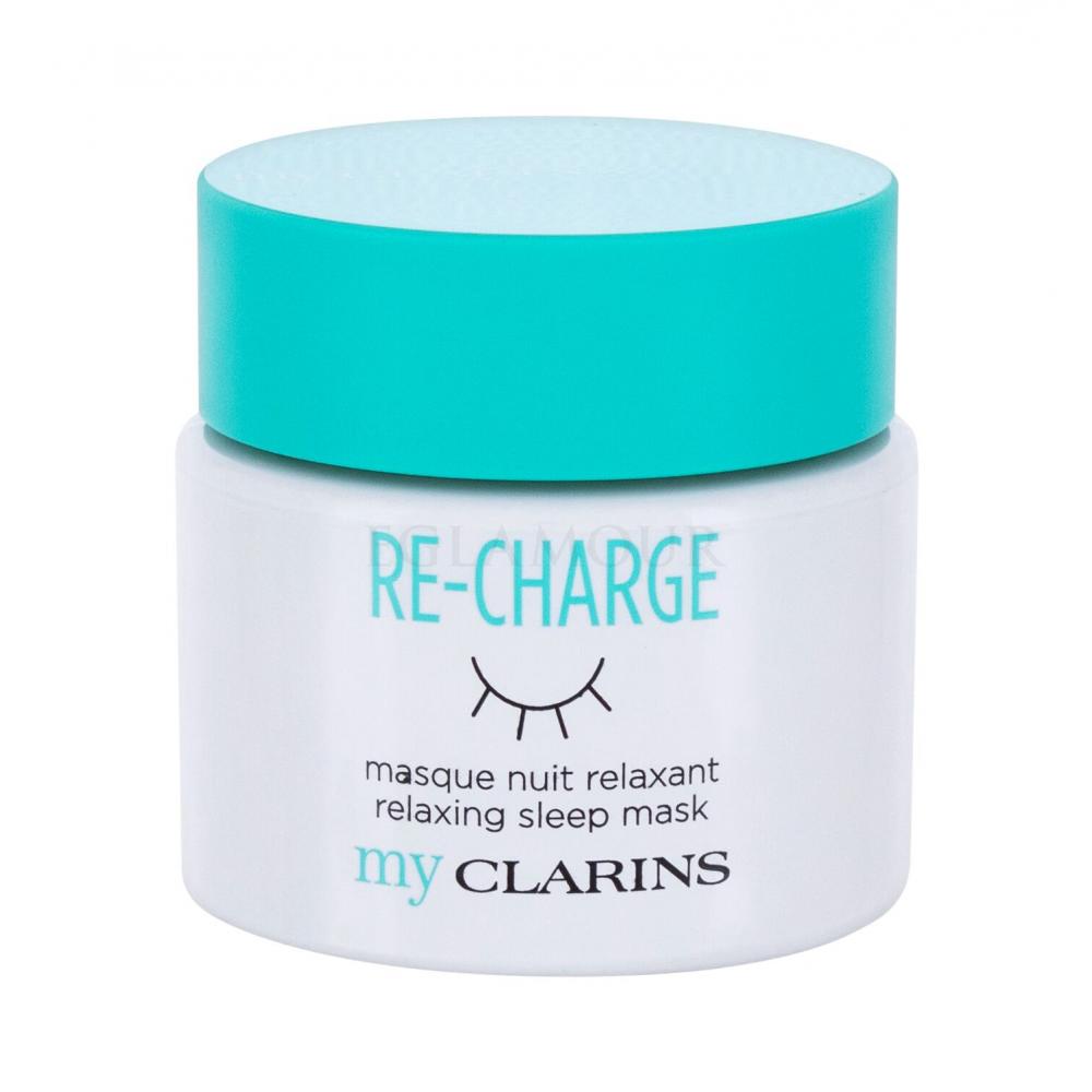 Clarins ReCharge Relaxing Sleep Mask Maseczki do twarzy dla kobiet