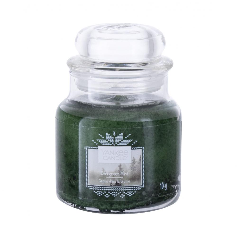 Yankee Candle Evergreen Mist Świeczka zapachowa 104 g Perfumeria