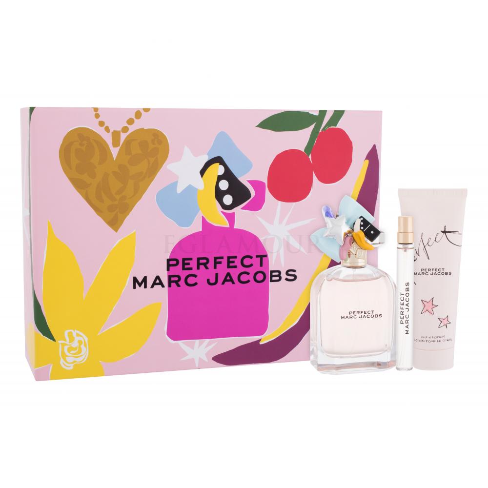 Marc Jacobs Perfect Zestaw dla kobiet Edp 100 ml + Edp 10 ml + Mleczko
